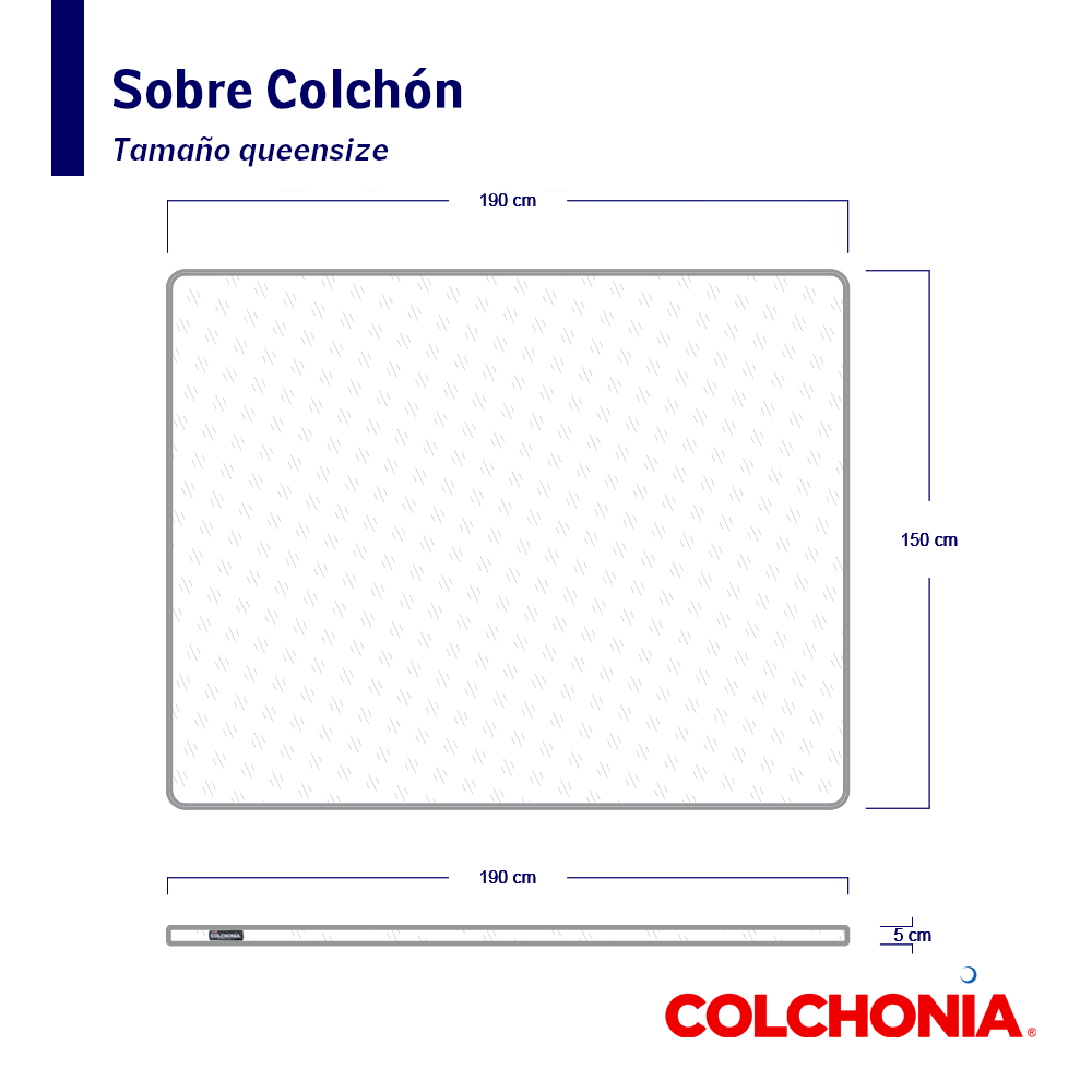 Sobrecolchon MemoryMax con Carbon Infusado