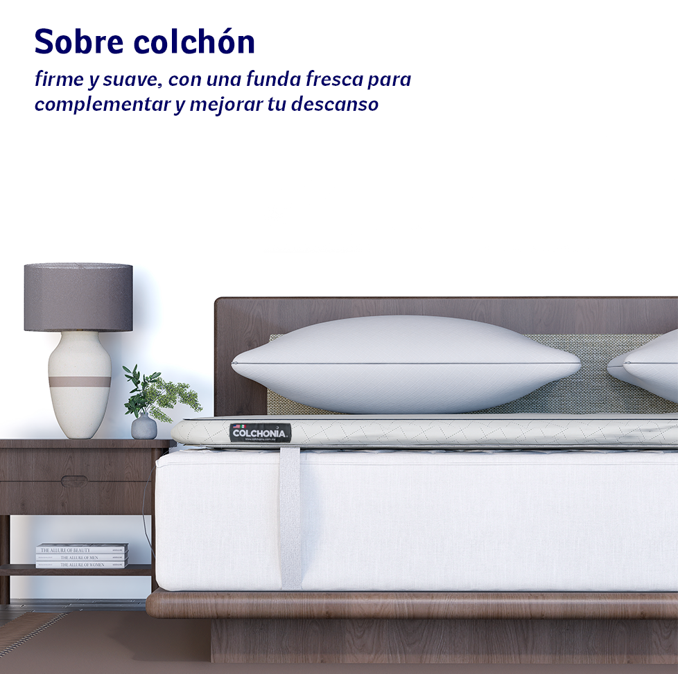 Sobrecolchon MemoryMax con Carbon Infusado